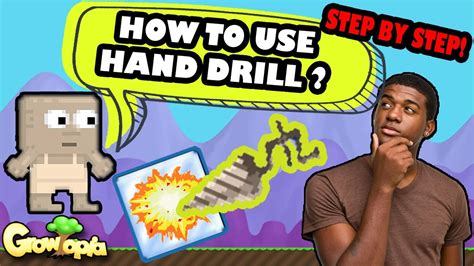 hand drill growtopia